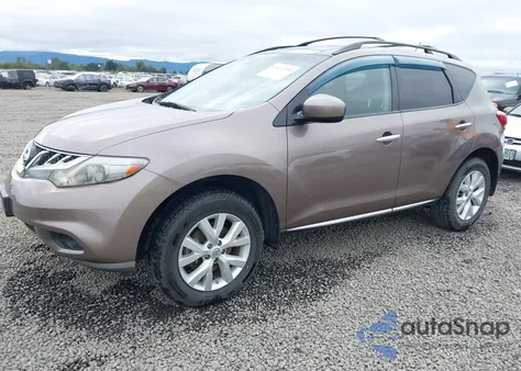2011 Nissan Murano S/Sl/Le из США, поврежденный, VIN JN8AZ1MW5BW178859